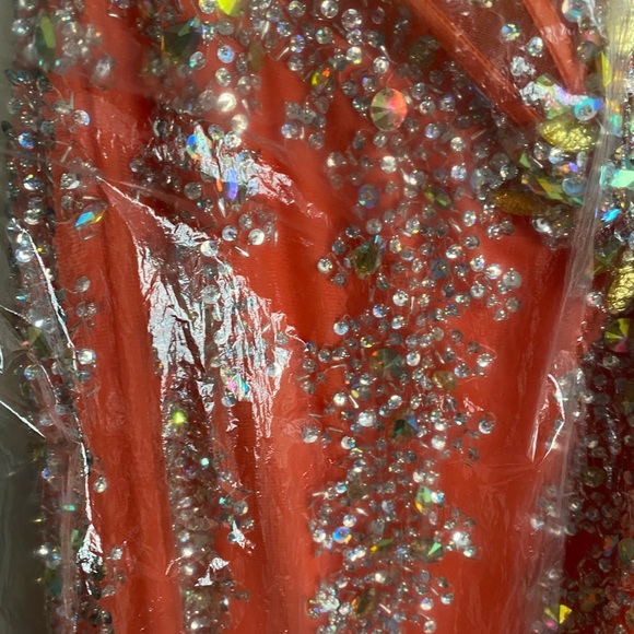 Nectarine Prom/Pageant/Evening Gown Sz S - Picture 14 of 14